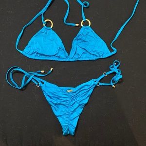 Beach Bunny Teal Bikini